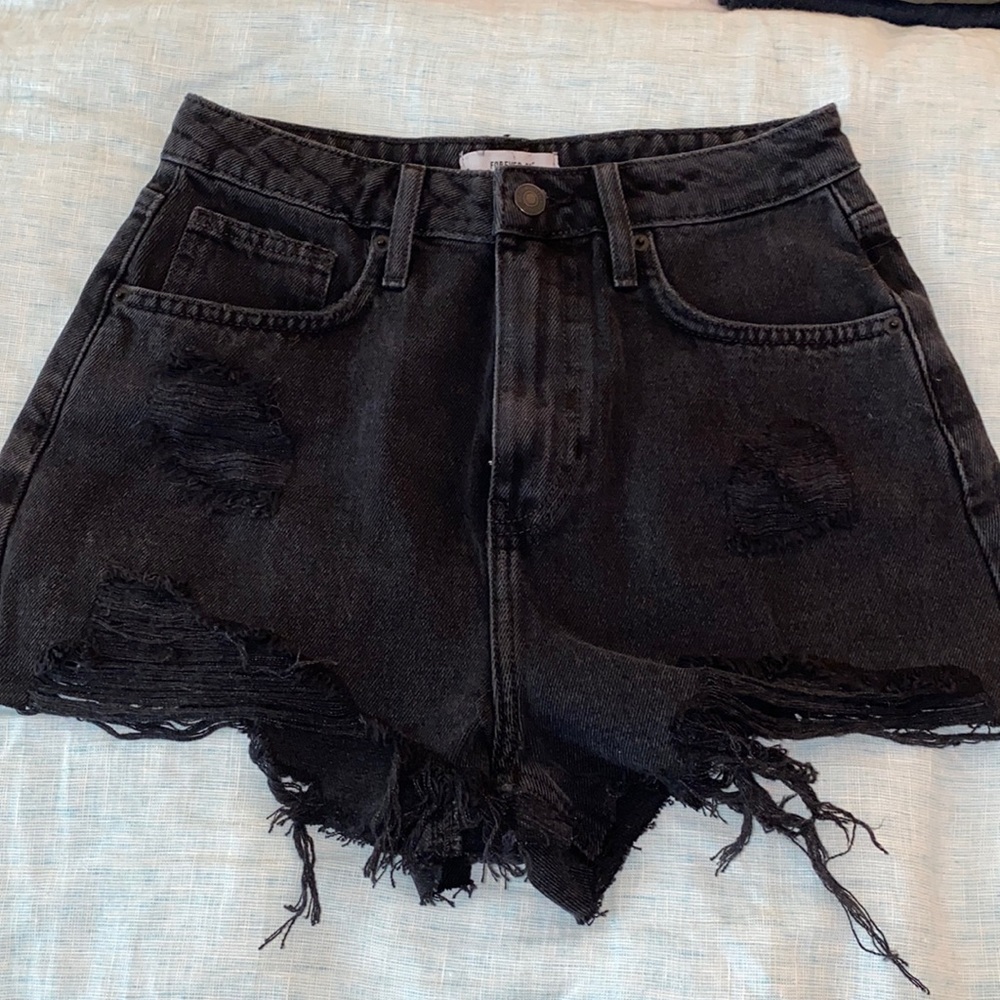 Forever 21 cut off Jean shorts